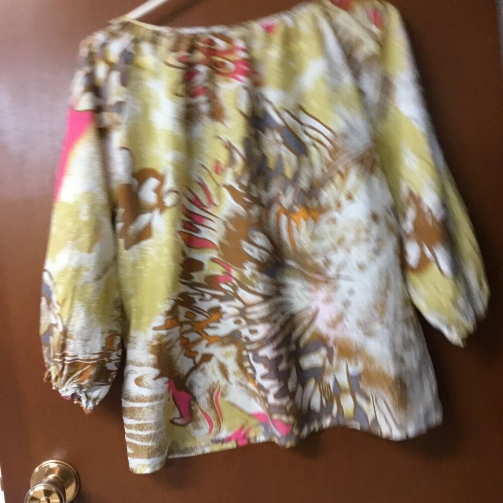 Multi-color blouse - Picture 2 of 2